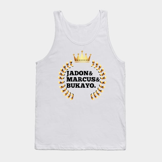 Jadon & Marcus & Bukayo Essential, Team supporter, soccer, england Tank Top by BeNumber1